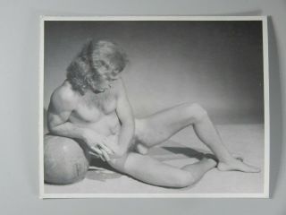 Vintage Male Nude Print,  1960 