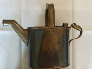 Benham & Froud.  Brass Watering Can.  Possibly By Christopher Dresser.  Mid - 19th.
