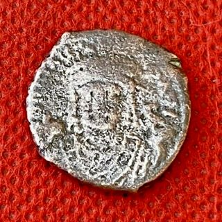 448 BYZANTINE EMPIRE - MAURICE TIBERIUS 582 - 602 A.  D.  - 20mm 2
