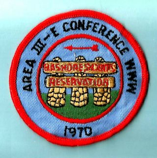 1970 Area 3e Conf Swatara,  Tuckahoe Oa Lodge 386,  343,  103,  317,  39,  11,  519 Boy Scout