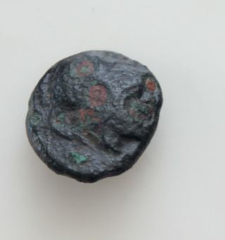 Thrakien.  Mesembria.  Bronze.  C.  350 - 300 Bc Athena / Meta Ae11mm 1,  3g.