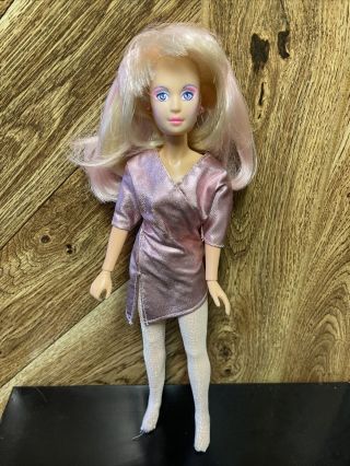 Jem And The Holograms Jerrica Doll Vintage 80’s Figure 1985 W Clothes