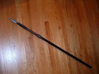 [s748] Japanese Samurai Sword: Mumei Fukuro - Yari Spear With Pole