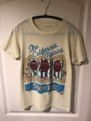 Vintage 80s California Raisins Soakin Rays Medium Shirt