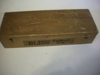 John Bliss & Co.  Taffrail Log Patented: June 6,  1876 - July 21,  1885 19th C