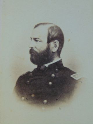 Antique Civil War Cdv Photograph Of Major - General Fitz John Porter