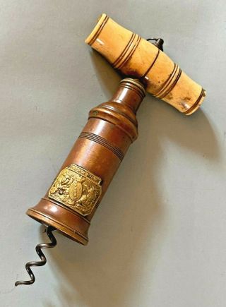Antique Thomason Barlow Patent Corkscrew