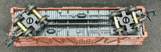 Arnold Rapido UNION PACIFIC STOCK CAR.  4082 West Germany N Scale BROWN 2