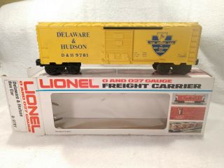 Lionel 6 - 9781 Delaware & Hudson Box Car