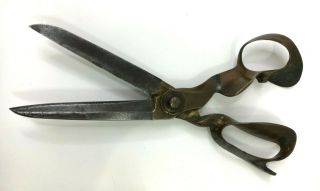 Large Antique Wilkinson & Son Tailors Dressmakers Scissors Shears 29cm Long