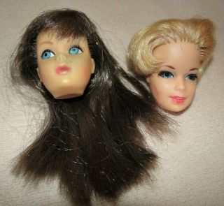 Vintage Barbie & Stacey Doll Tnt Twist Turn Heads