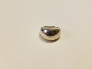 Antique Vintage Sterling Silver 925 Ring / Size 9 - 05302083