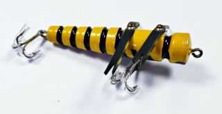 Tough Odon Bait Co Dragonfly Lure Bumblebee Color 2 Hooks