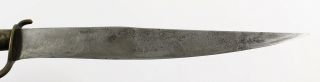 Vintage WWII era Philippine Bolo knife carved pommel handle n kris barong Moro 4