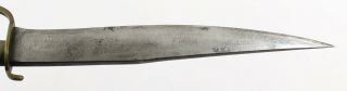 Vintage WWII era Philippine Bolo knife carved pommel handle n kris barong Moro 5