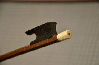Old French Violin Bow - Pc Stamp
