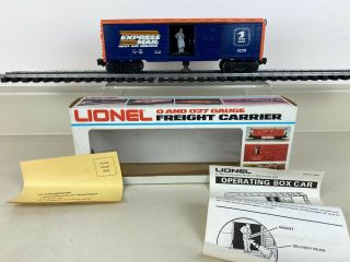 Lionel 6 - 9229 Express Mail Next Day Service Operating Box Car O & O27