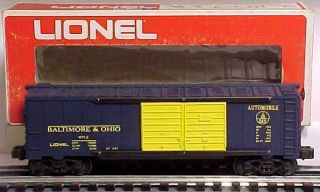 Lionel 6 - 9712 Baltimore & Ohio Auto Car Ex/box