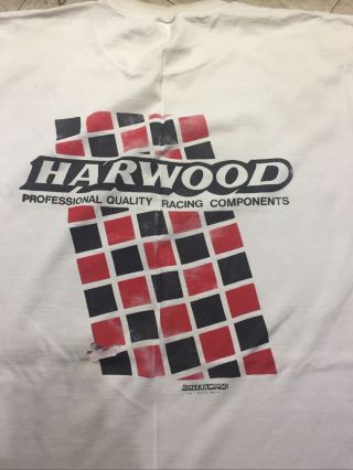 Vintage Harwood Racing Shirt Drag Hot Rod 3