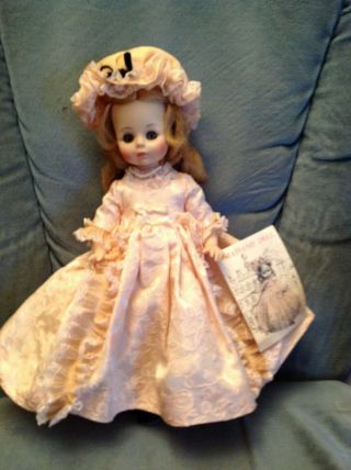 Vintage 1967 The Secret Of Madame Alexander 14” Doll: Classic Series 1461