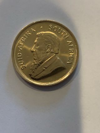 1982 1/4 Oz South African Fine Gold Krugerrand Bullion Coin