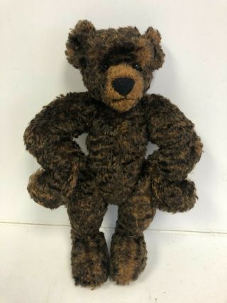 Teddy Bear 16 " 1997 1/1 Handmade - Artist Made.  Dark Brown Mohair