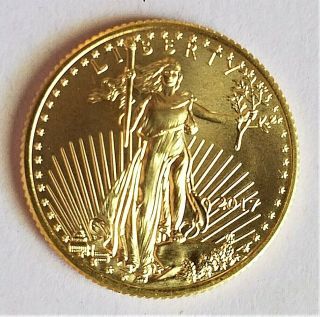 2017 American Gold Eagle 1/4 Oz Uncirculated