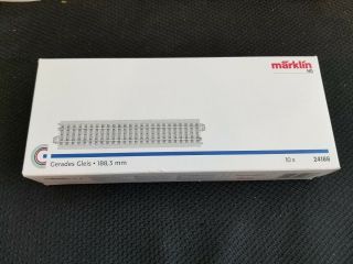 Marklin 24188 Box Of 10 Straight Tracks Medium