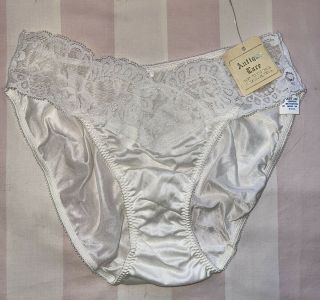 Nos Olga Body Lace French Secret Bikini Panty Brief Vintage Style 1790 White Usa