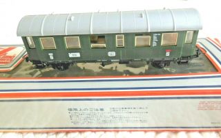 Model Railroad - Lima - - German Wwi (db) Era - 2nd Class Passenger Coach - Box -