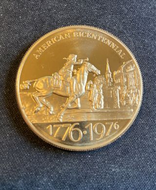 Engelhard 1 oz Jersey Round 1776 - 1976 Bicentennial Likely Rare silver 4