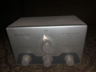 Heathkit Q Multiplier,  Model Qf - 1,  Vintage Ham Radio,  Antique