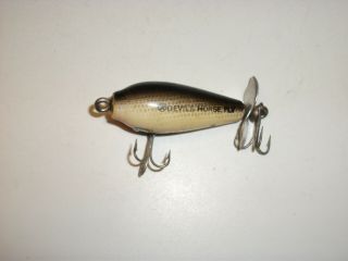 Vintage Smithwick Devils Horse Fly Lure Old Fishing Lure