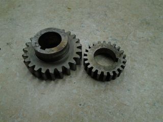 Can Am Mx2 250 Engine Crank Gears 1975 Rb - 104 Wd