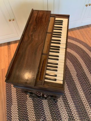 Antique Rosewood Melodeon Pump Organ