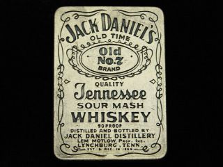 Qf15128 Nos Vintage 1970s Jack Daniel 