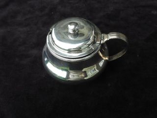 1815 Fine Large Georgian George 111 Silver Mustard Pot By R Hennell