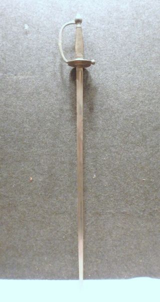 Antique 1862 American Civil War Military 1840 Nco Civil War Sword By C.  Roby