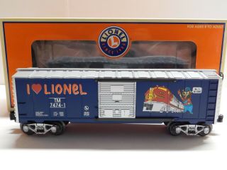 O Scale - Lionel - Tom Mccomas I Love Lionel Box Car Train 6 - 36236