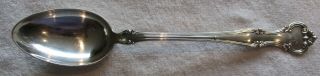 Cromwell Gorham Sterling Silver Stuffing Basting Spoon With Button Platter