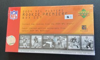 2004 Upper Deck Rookie Premiere Hobby Box Factory Wax