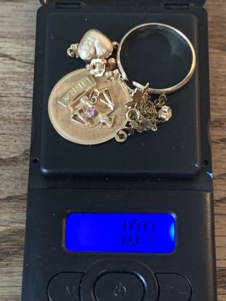 Scrap 14K Gold Jewelry 10.  7 Grams 5