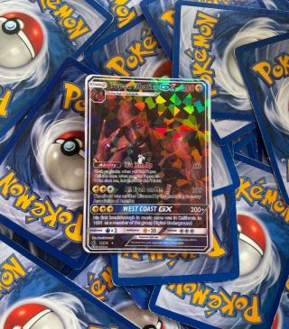 Tupac Shakur Special Holographic Pokemon Collective Gx Trading Card