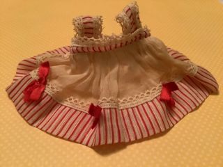 Vintage Vogue Ginny 1952 Tagged Doll Dress June 41 Tiny Miss Series