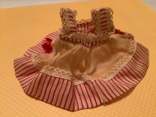 Vintage Vogue Ginny 1952 Tagged Doll Dress June 41 Tiny Miss Series 3