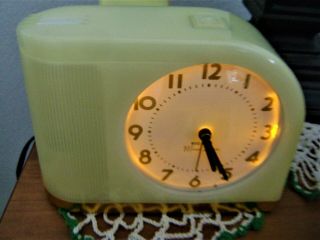 Westclox Big Ben Moon Beam Yellow Alarm Clock Must L@@k