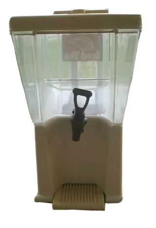 Antique Rubbermaid 3 Gallon Iced Tea Dispenser Drink Beverage J90 - 3358 - A1 - 1