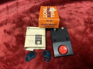 1960 Vintage Lionel 92 Circuit Breaker Boxed Still Wrapped In Instructions&wires