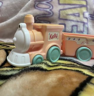 Barbie Little Sister Kelly Pink Doll Train With Four Cars Total