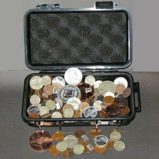 " Survival Money " - " Prepper Cash " - " Bug - Out - Bucks " 90 &.  999 Silver & Copper